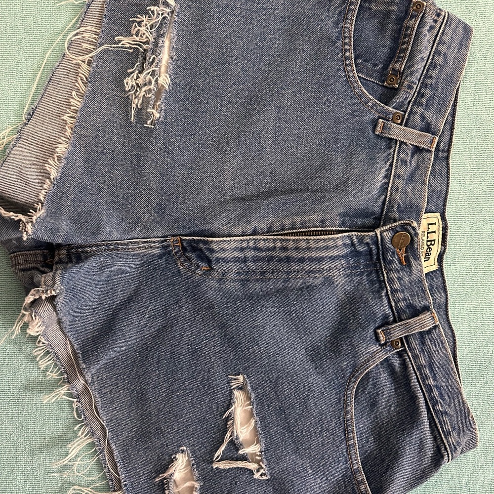 L.L. Bean Relaxed Fit Blue Denim Jeans